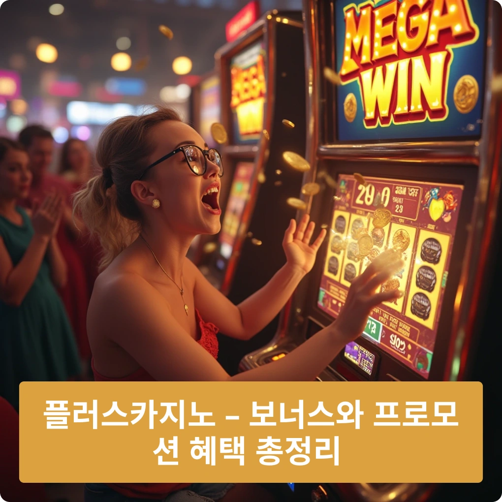 플러스카지노 – 보너스와 프로모션 혜택 총정리