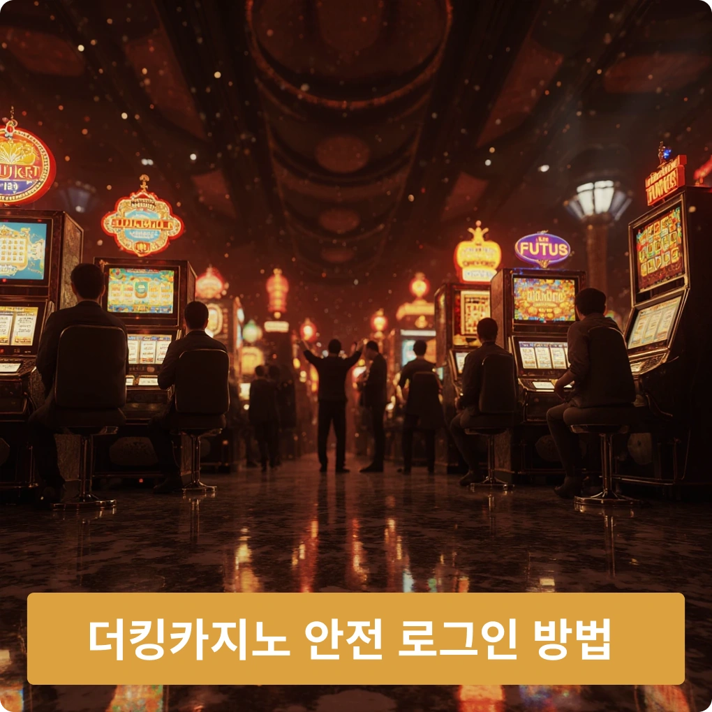 더킹카지노 안전 로그인 방법